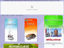 Tablet Screenshot of ecologicequipements.fr
